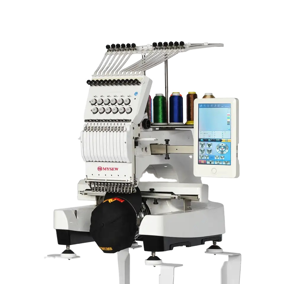 Embroidery Machine Computerized - MYSEW MFS 1200 Hochwertige Einköpfige Industrielle
