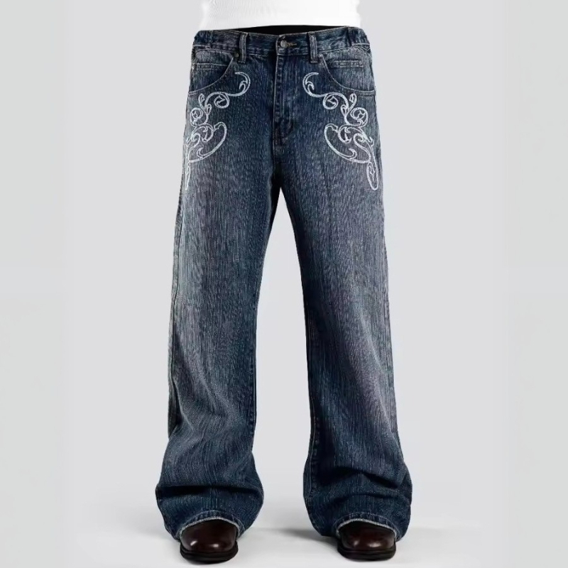 Embroidery Jersey - Retro Y2K 2-teiliges Set Street-Style-Anzug Gestreifter