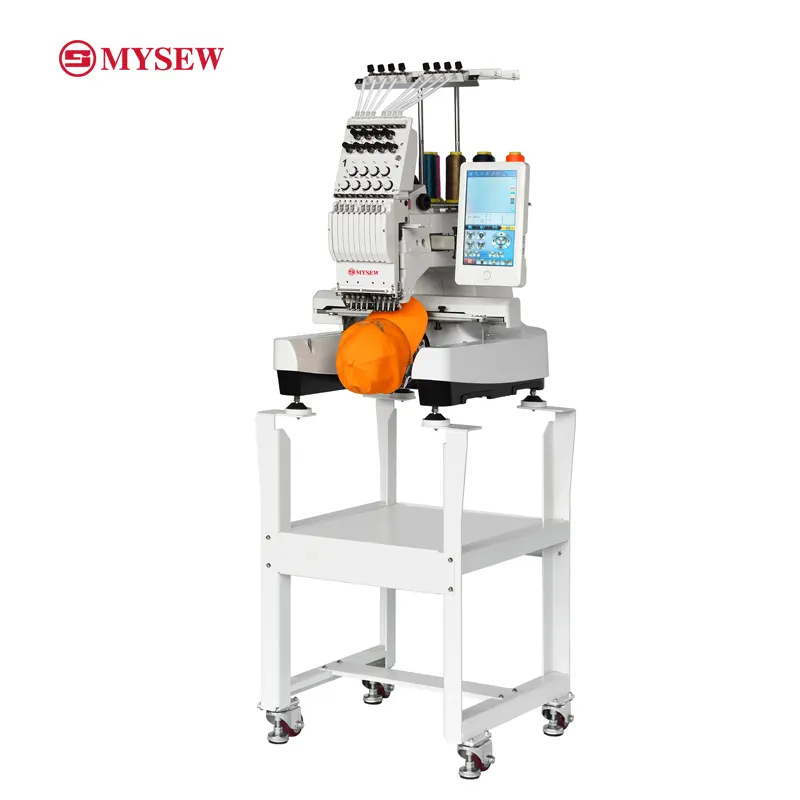 Embroidery Machine Computerized - MYSEW MFS800 9-Spulige Einkopf-Automatische Computergesteuerte Digitale