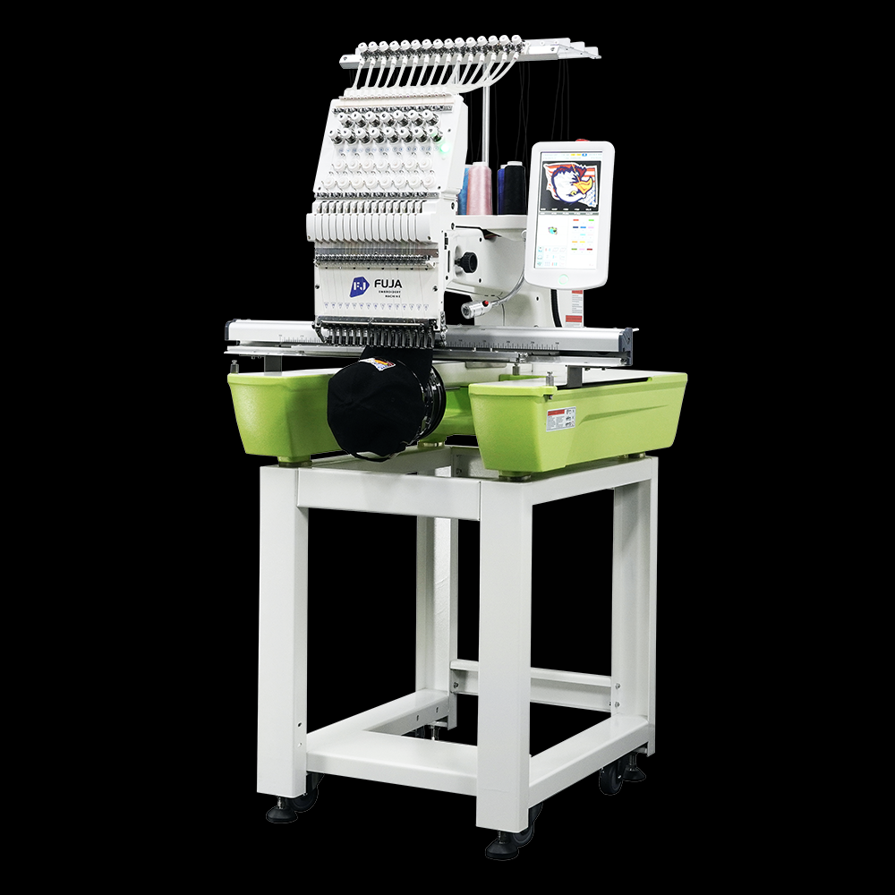 Embroidery Machine Computerized - Fuja Einköpfige Computergesteuerte Stickerei-Nähmaschine für Industriezwecke
