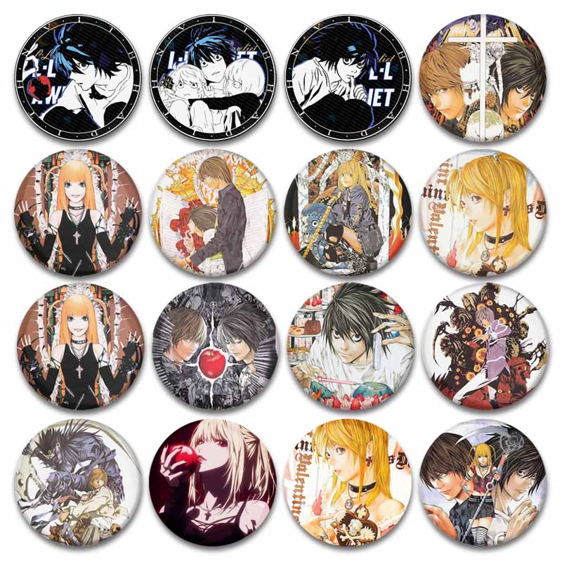 Embroidery Reddit - Klassische Anime Death Note Taste Pin