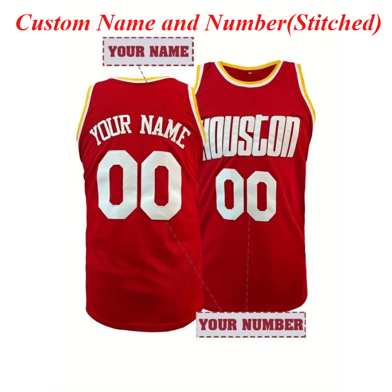 Embroidery Jersey - Basketball-Trikot mit individuellem Namen und Nummer,