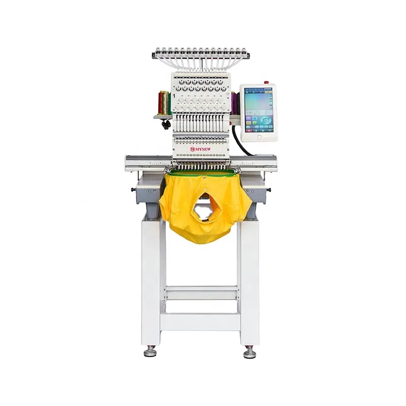 Embroidery Machine Computerized - MYSEW MFGS1501 (420*510mm) Industrielle Hochgeschwindigkeits-Automatische 1-Kopf