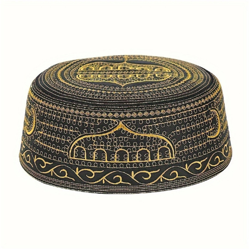 Embroidery Arabic - Baumwolle Stickerei Arabische Männer Muslimischen Hut