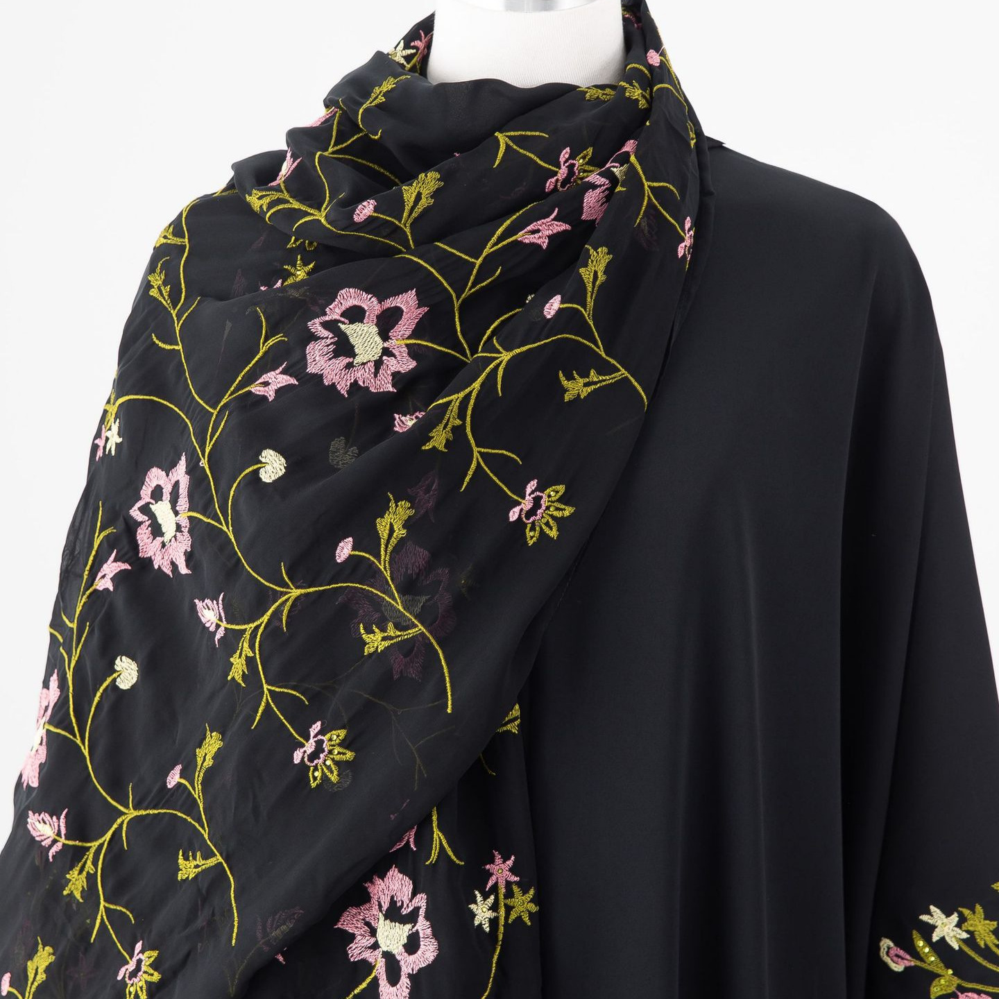 Embroidery Kaftan - Eid Kleidungsset für Frauen Muslimische Party-Abaya-Kleider