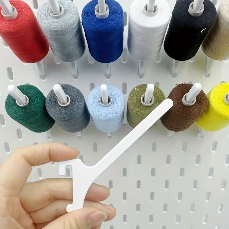 Embroidery Removal - 10 Stück Garnspulen-Haken Kompatibel mit Skadis
