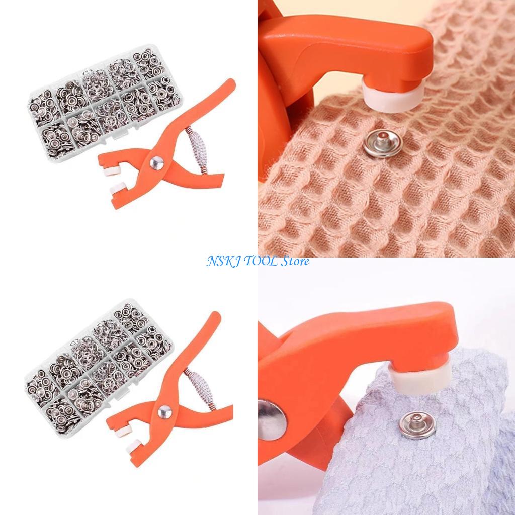 Embroidery Operator - L8RC Mehrzweck-Druckknopfset aus Metall für professionelle