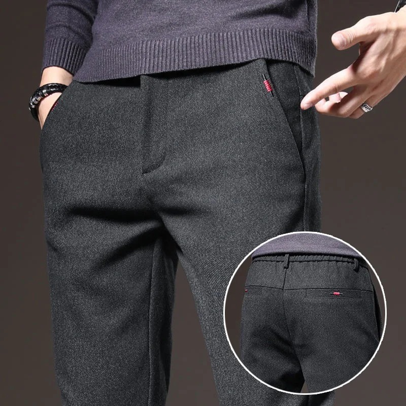 Embroidery Jersey - Frühling Herbst männer Casual Hosen Business-Mode