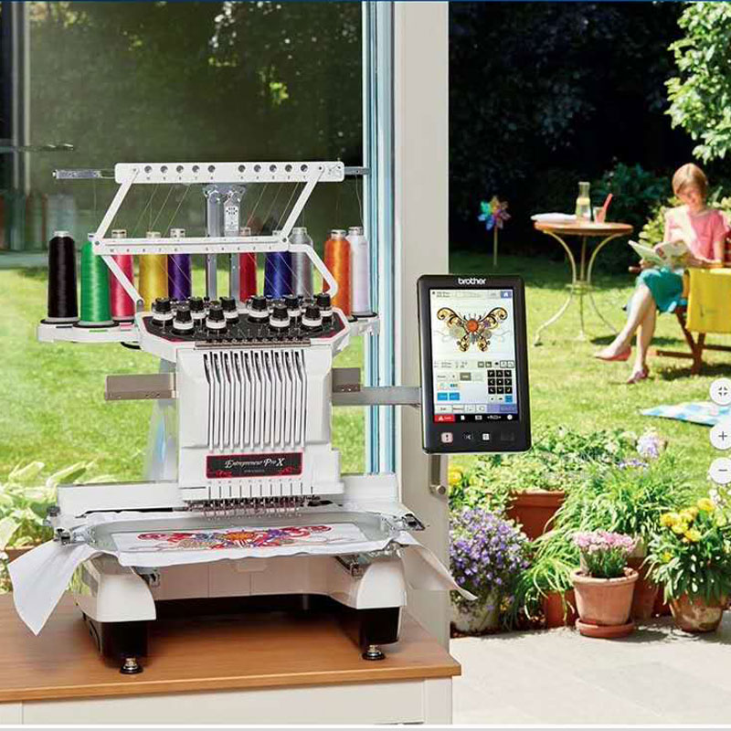 Embroidery Machine Computerized - Price Brother Pro Pr1050x Stickmaschine Computergesteuerte