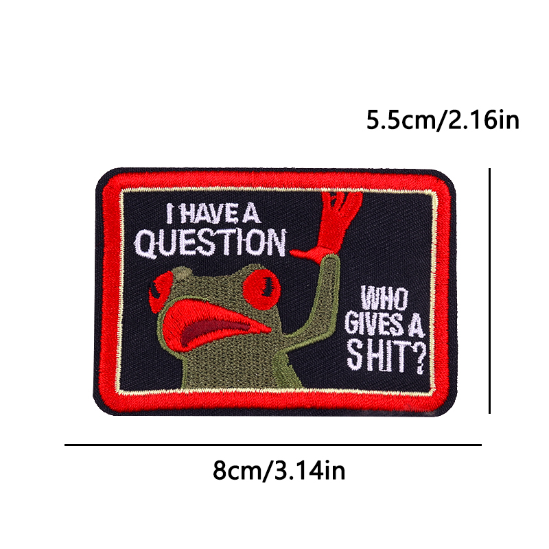Taktischer Moral-Patch, Sticke – Embroidery Quote Bewertung und Preis