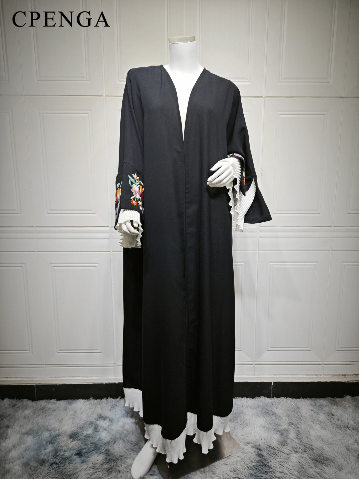 Luxuriöse Dubai-Abaya für Dame – Embroidery Kaftan Bewertung und Preis