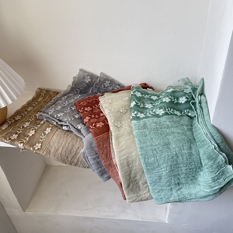 Baumwolle Leinen Spitze Spleiß – Embroidery Jersey Bewertung und Preis