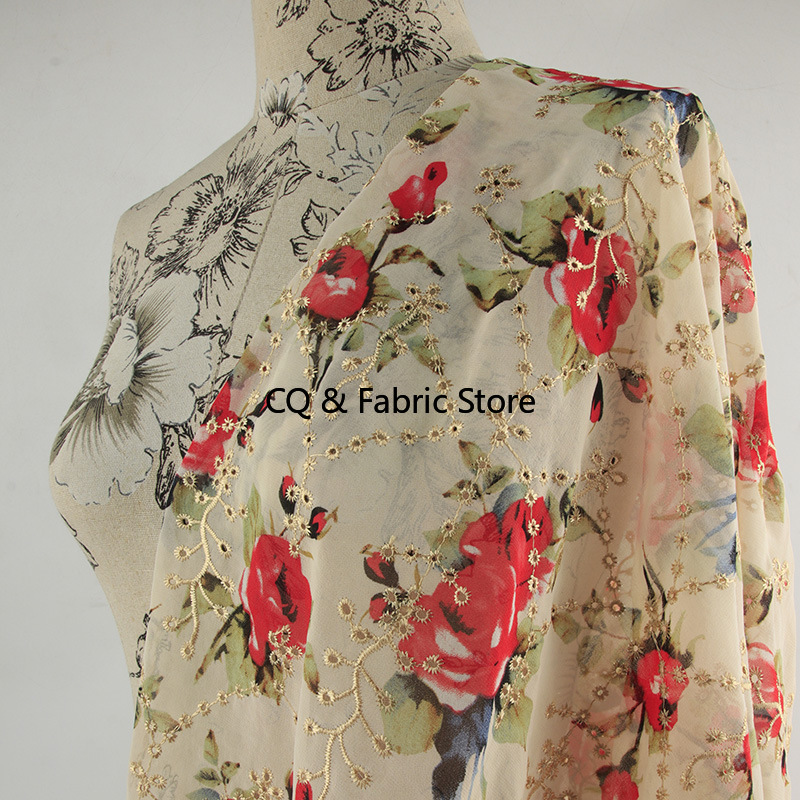 Neue Rose Muster Stickerei ged – Embroidery Roses Bewertung und Preis