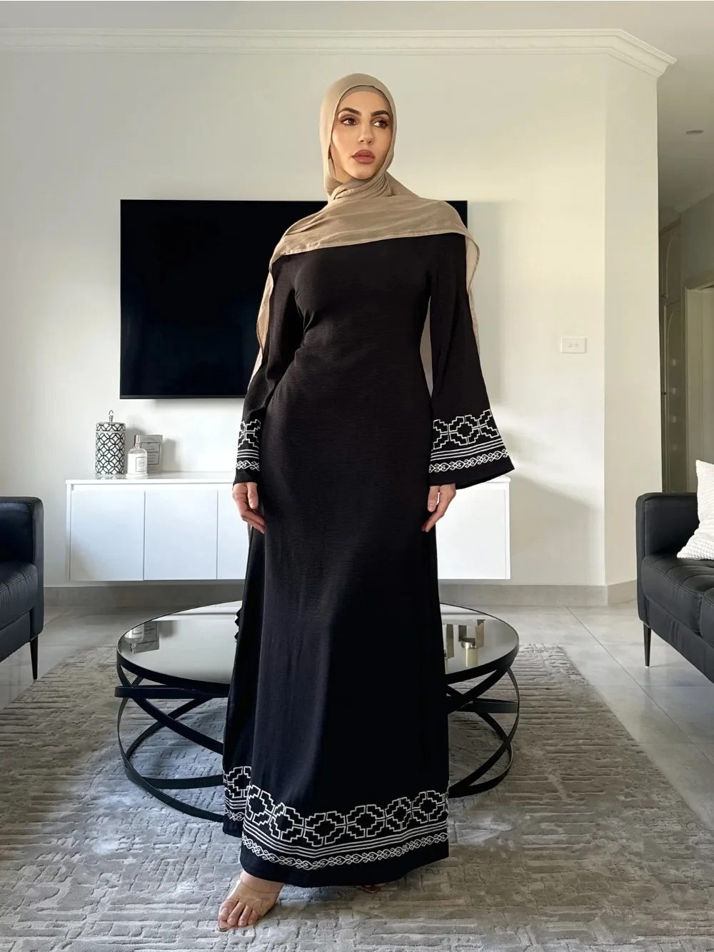 Eid Stickerei Muslimischen Kle – Embroidery Arabic Bewertung und Preis