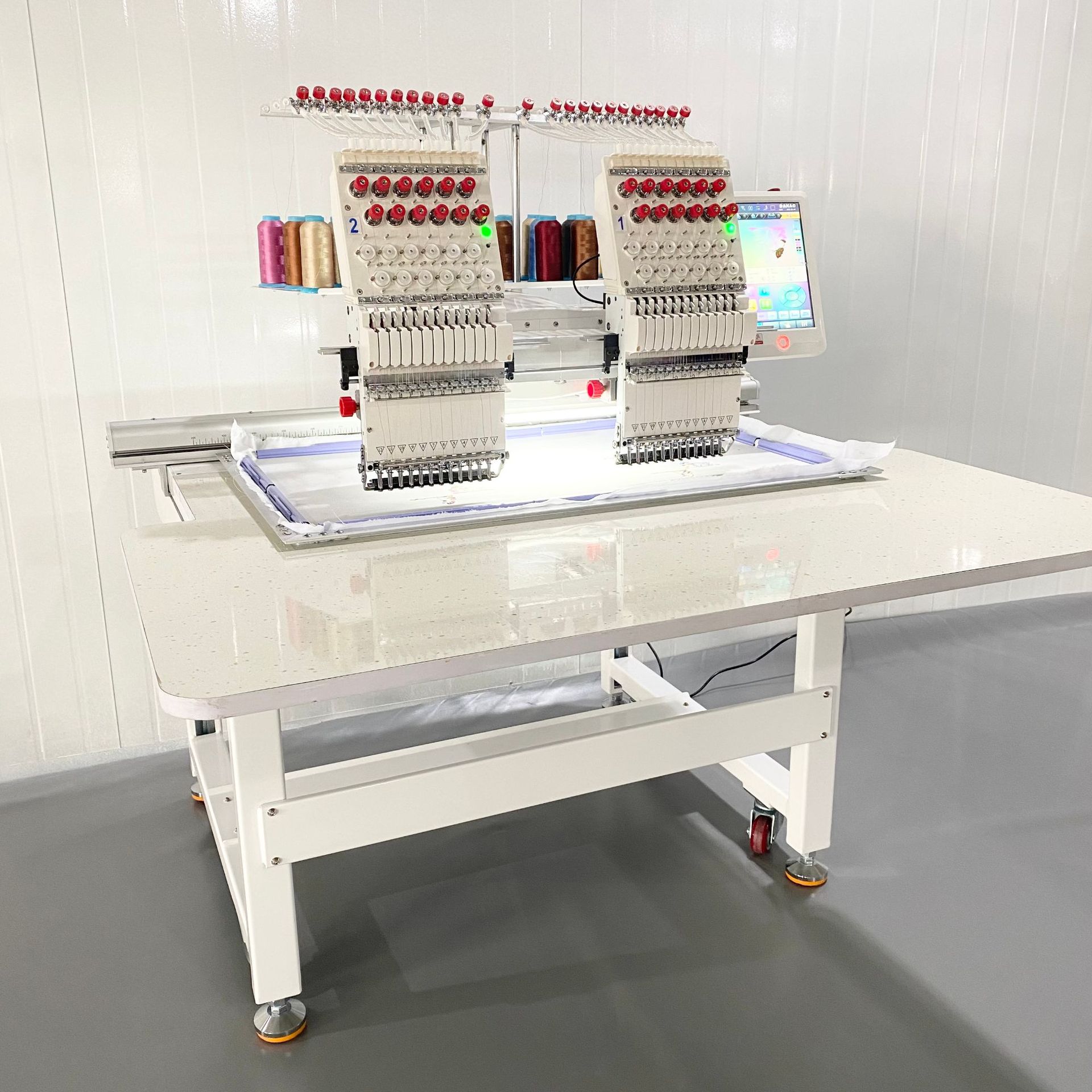Hochwertige Computergesteuerte – Embroidery Machine Computerized Bewertung und Preis