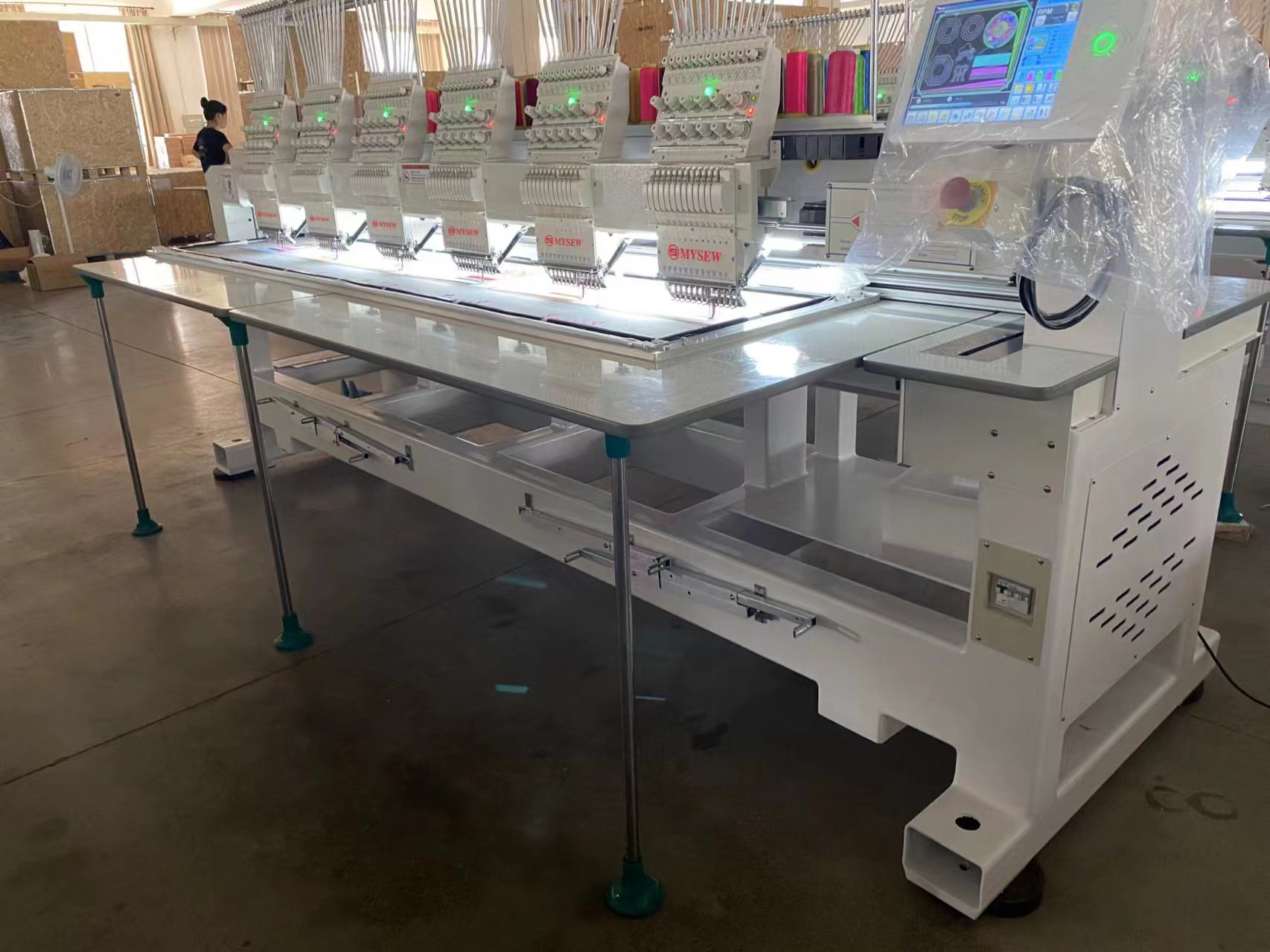 MFGS 1506 15s 6-Kopf Automatis – Embroidery Machine Computerized Bewertung und Preis