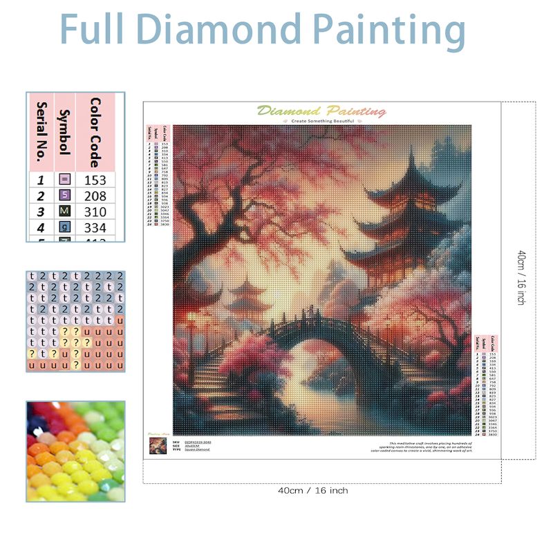 SDOYUNO DIY 5D Diamantmalerei, – Embroidery Ideas For Bags Bewertung und Preis