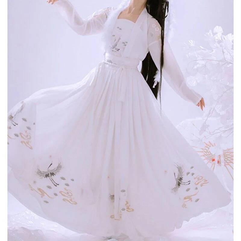 Chinesische alte Hanfu Damen S – Embroidery Skirt Bewertung und Preis