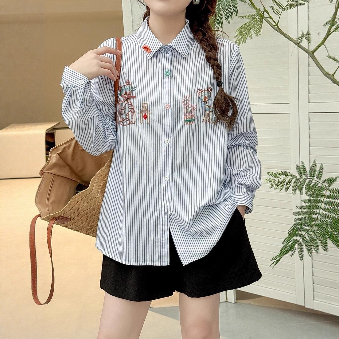 Japanische Süße Mori Mädchen V – Embroidery Cat Bewertung und Preis