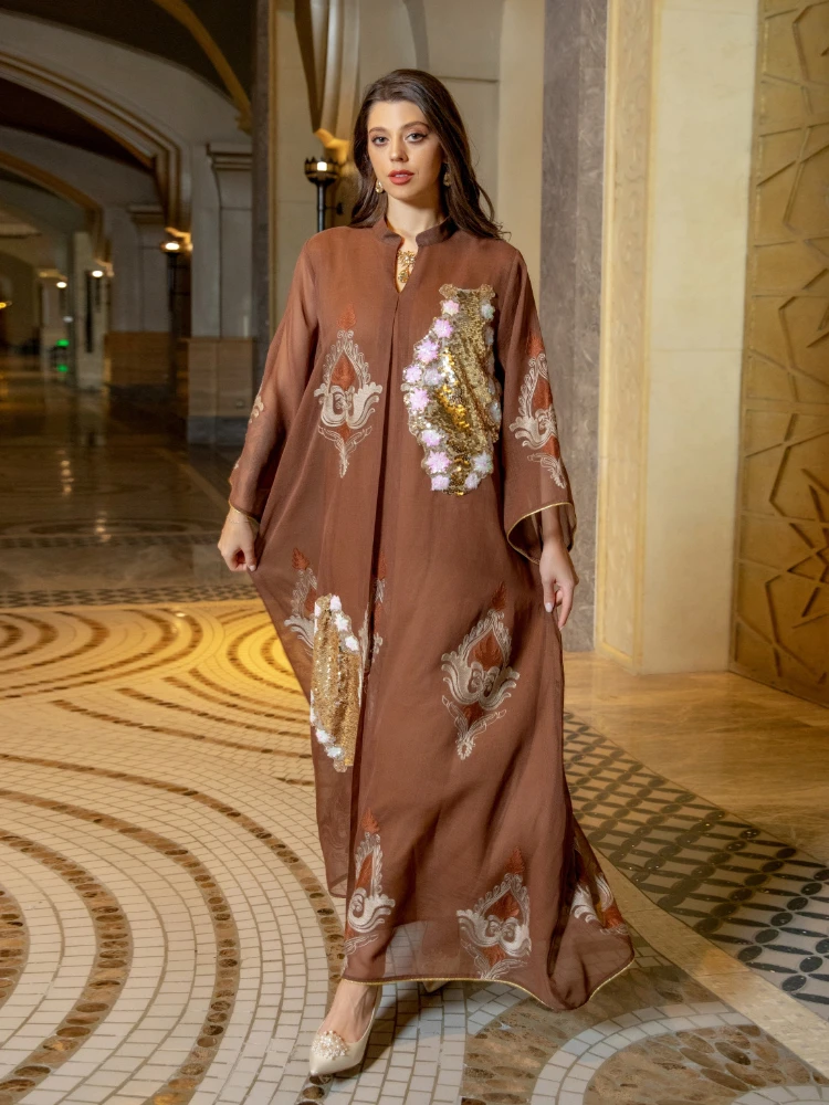 Marokko Kleid für Frauen musli – Embroidery Kaftan Bewertung und Preis