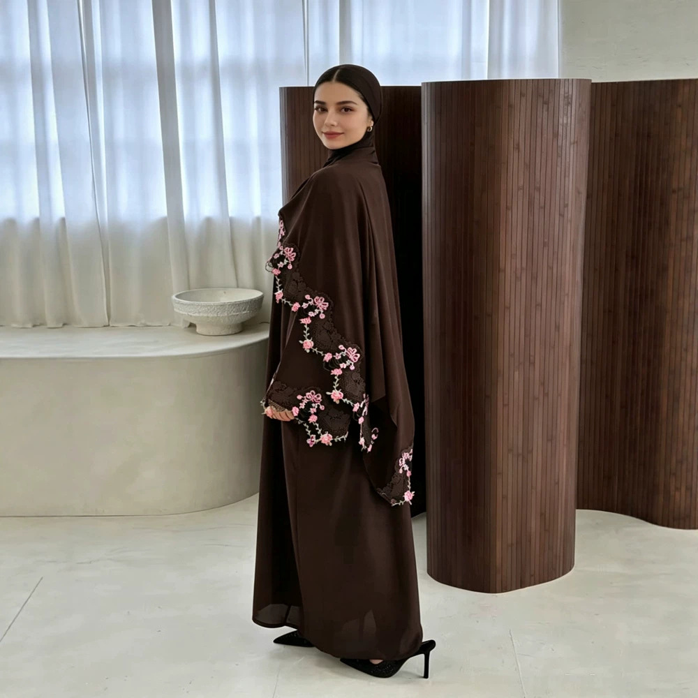 Eid-Kleid für Frauen Muslimisc – Embroidery Arabic Bewertung und Preis