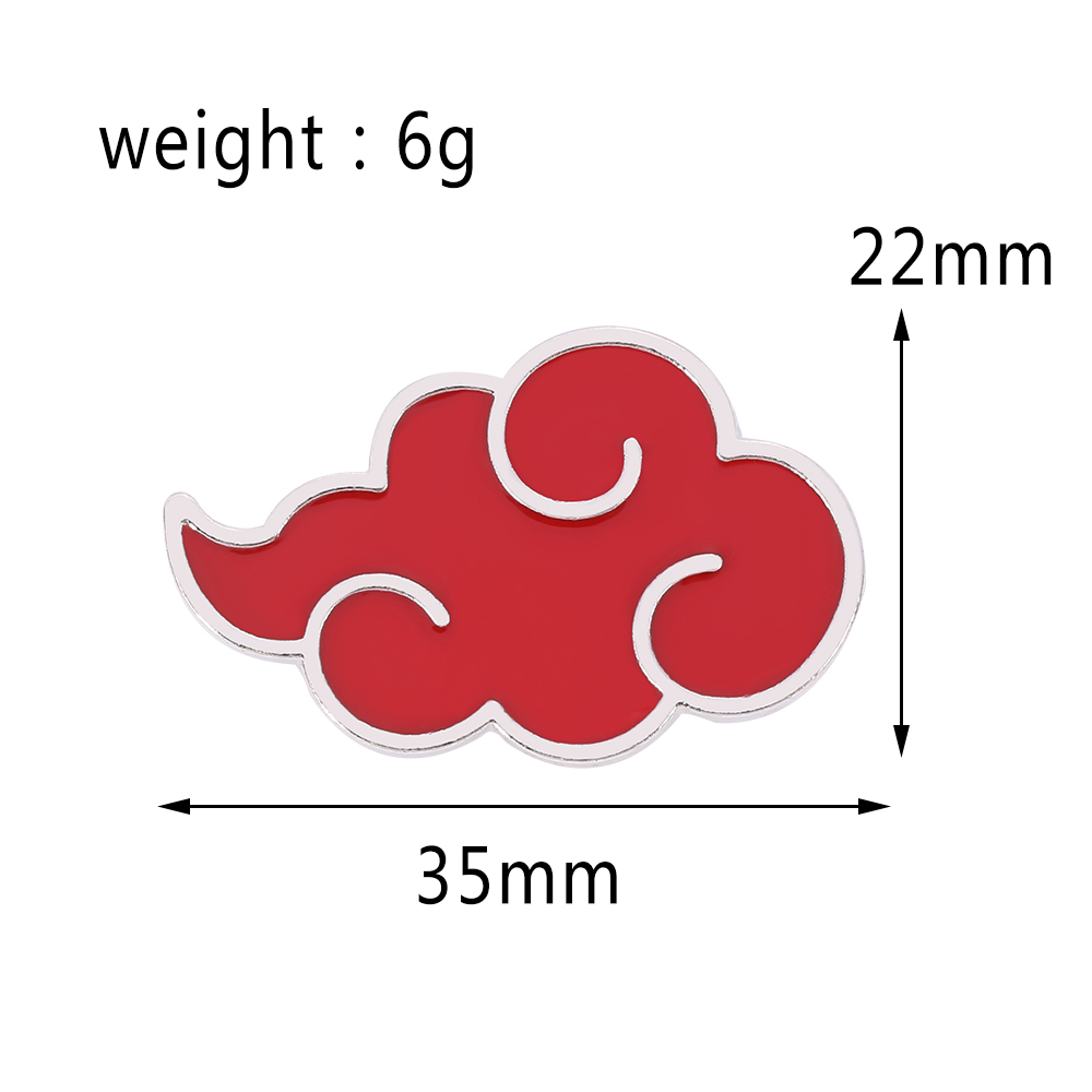 Naruto Akatsuki Brosche Anstec – Embroidery Reddit Bewertung und Preis