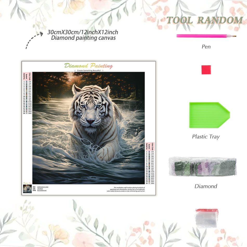 CHENISTORY Tiger-Diamantmalere – Embroidery Ideas For Bags Bewertung und Preis