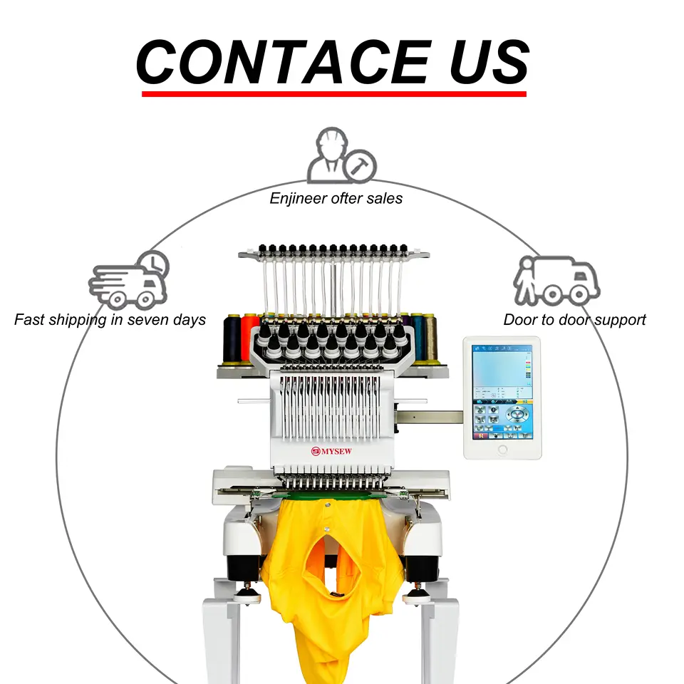 MYSEW MFS 1500 Automatische Co – Embroidery Machine Computerized Bewertung und Preis