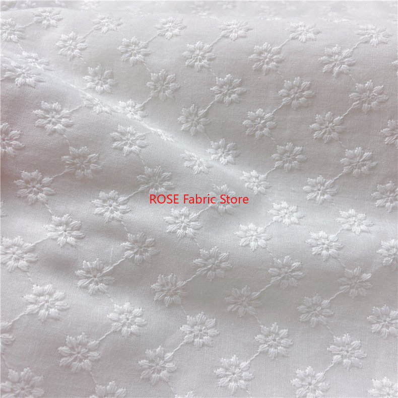 Baumwollstickerei-Ösenstoff, w – Embroidery Eyelet Bewertung und Preis
