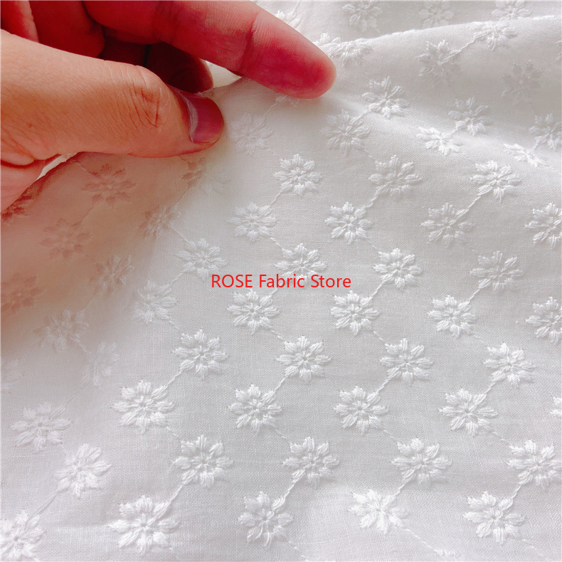Baumwollstickerei-Ösenstoff, w – Embroidery Eyelet Bewertung und Preis
