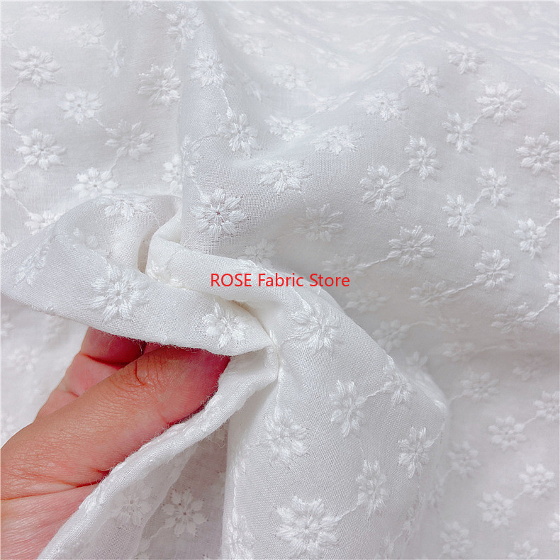Baumwollstickerei-Ösenstoff, w – Embroidery Eyelet Bewertung und Preis