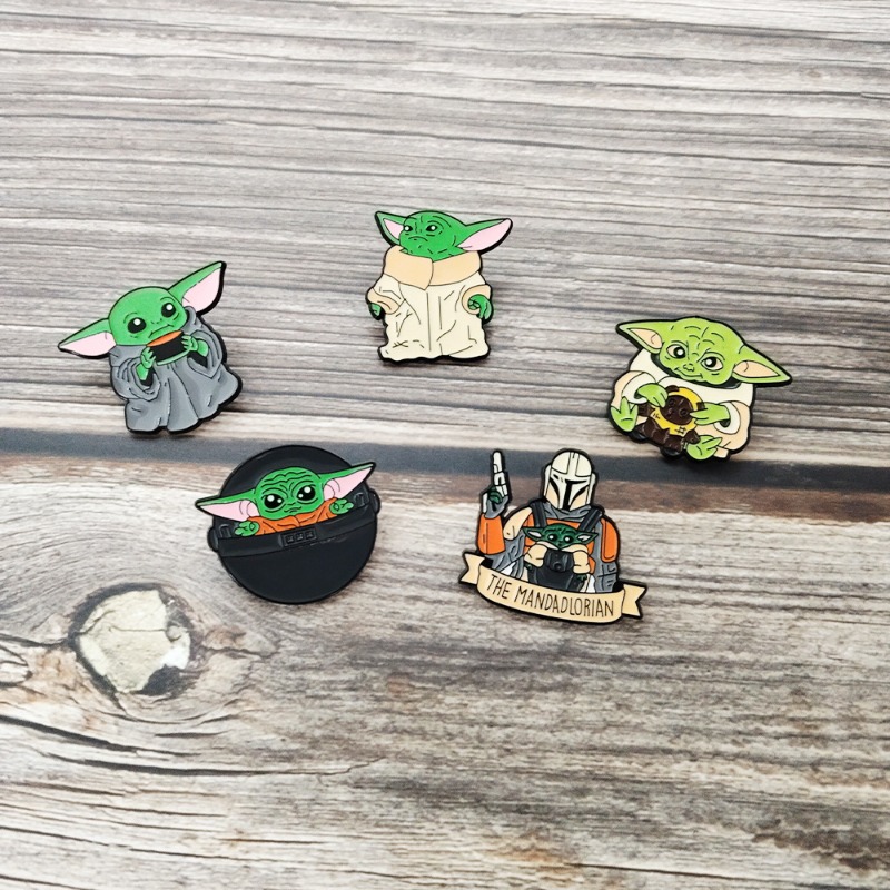 5 Stück niedliche Cartoon-Yoda – Embroidery Tulle Bewertung und Preis