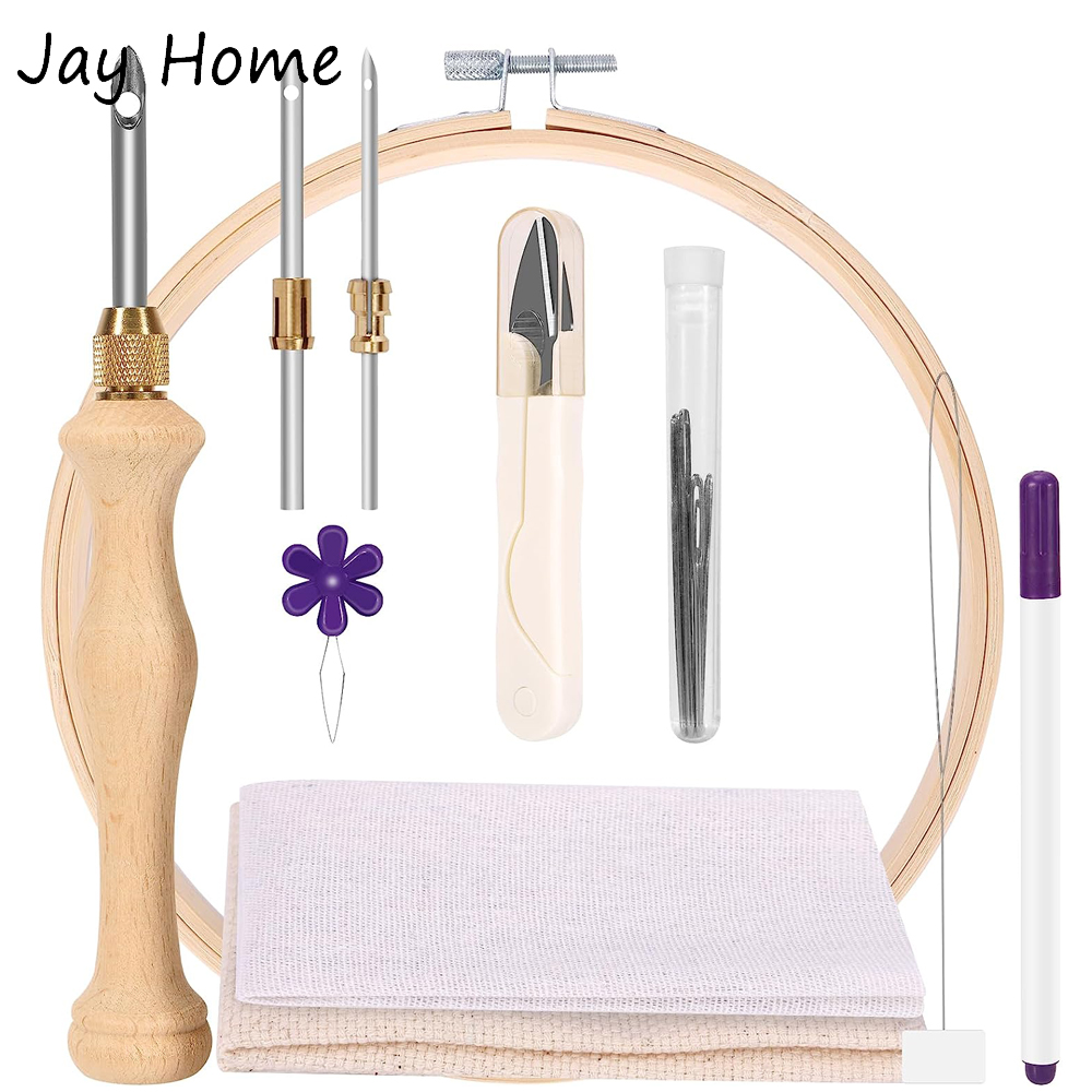 Stanznadel-Starter-Set mit Sti – Embroidery Hoop Square Bewertung und Preis