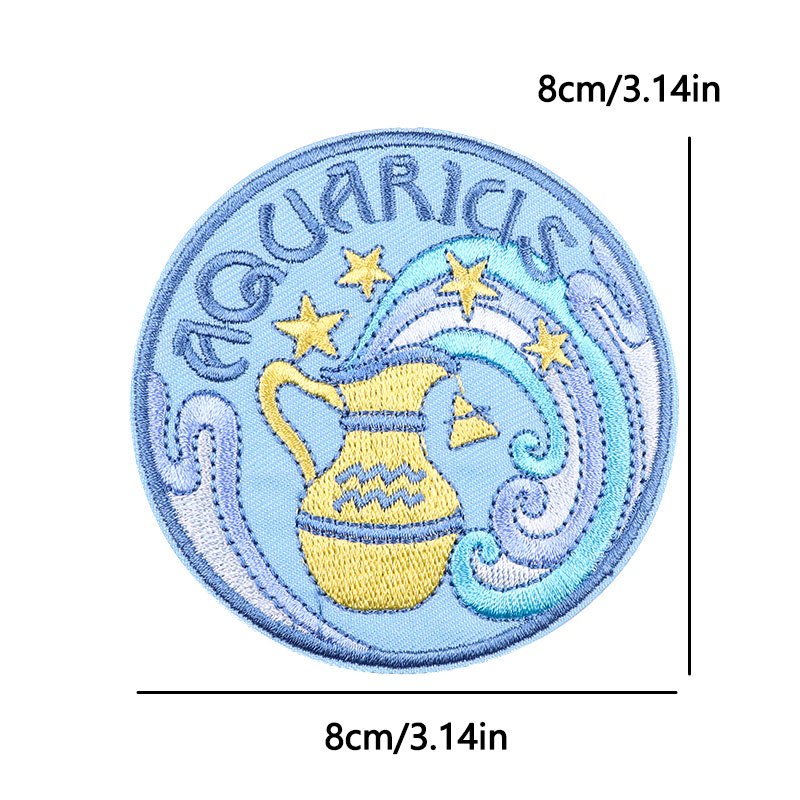 Sternzeichen-Sternbild-Aufnähe – Embroidery Ideas For Bags Bewertung und Preis