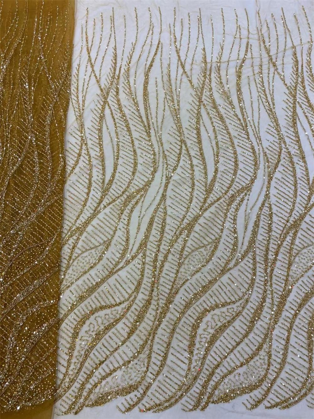 Afrikanische Pailletten Perlen – Embroidery Jersey Bewertung und Preis