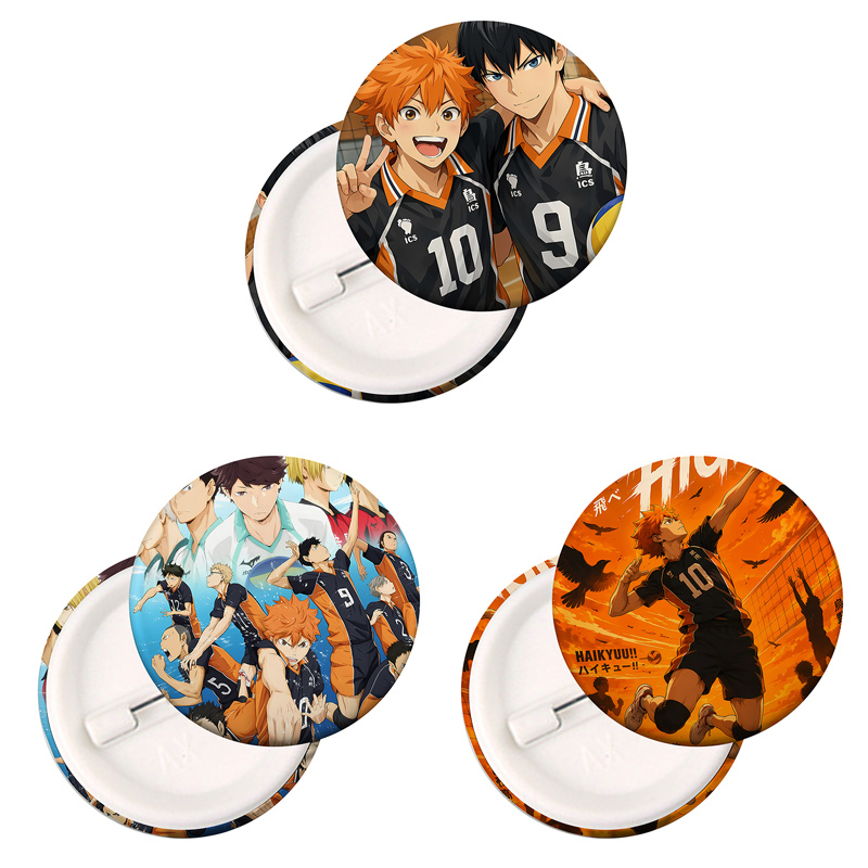 Haikyuu Anime Abzeichen Cartoo – Embroidery Reddit Bewertung und Preis
