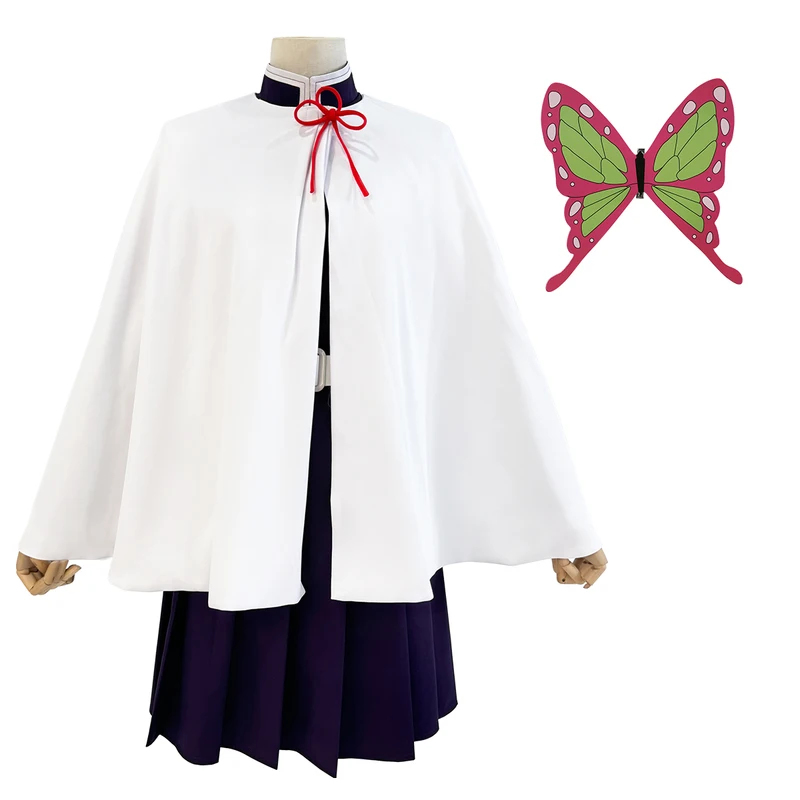 Anime Cosplay Kostüm Kochou Sh – Embroidery Skirt Bewertung und Preis