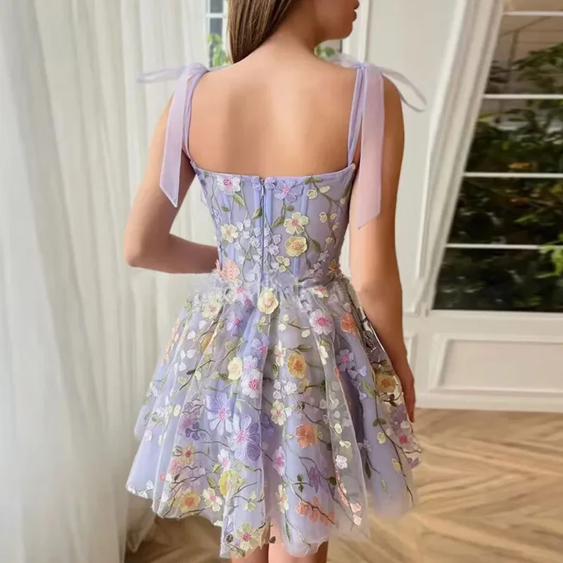 Damenkleid, modisch, 3D-Blumen – Embroidery Zara Bewertung und Preis