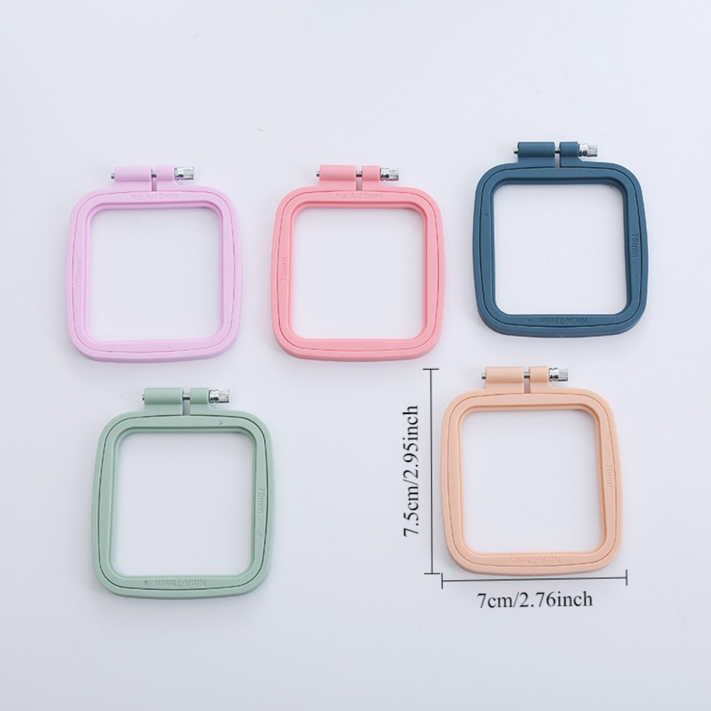 Oval/Quadratische Kunststoff S – Embroidery Hoop Square Bewertung und Preis