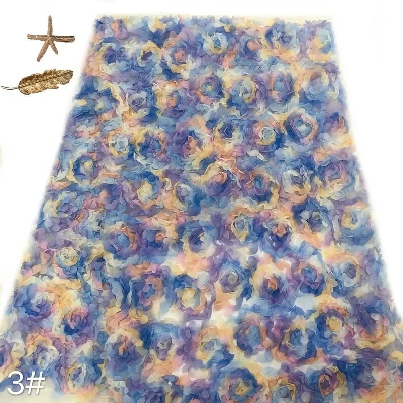 3D-Chiffon-Rosenblume, Spitzen – Embroidery Roses Bewertung und Preis