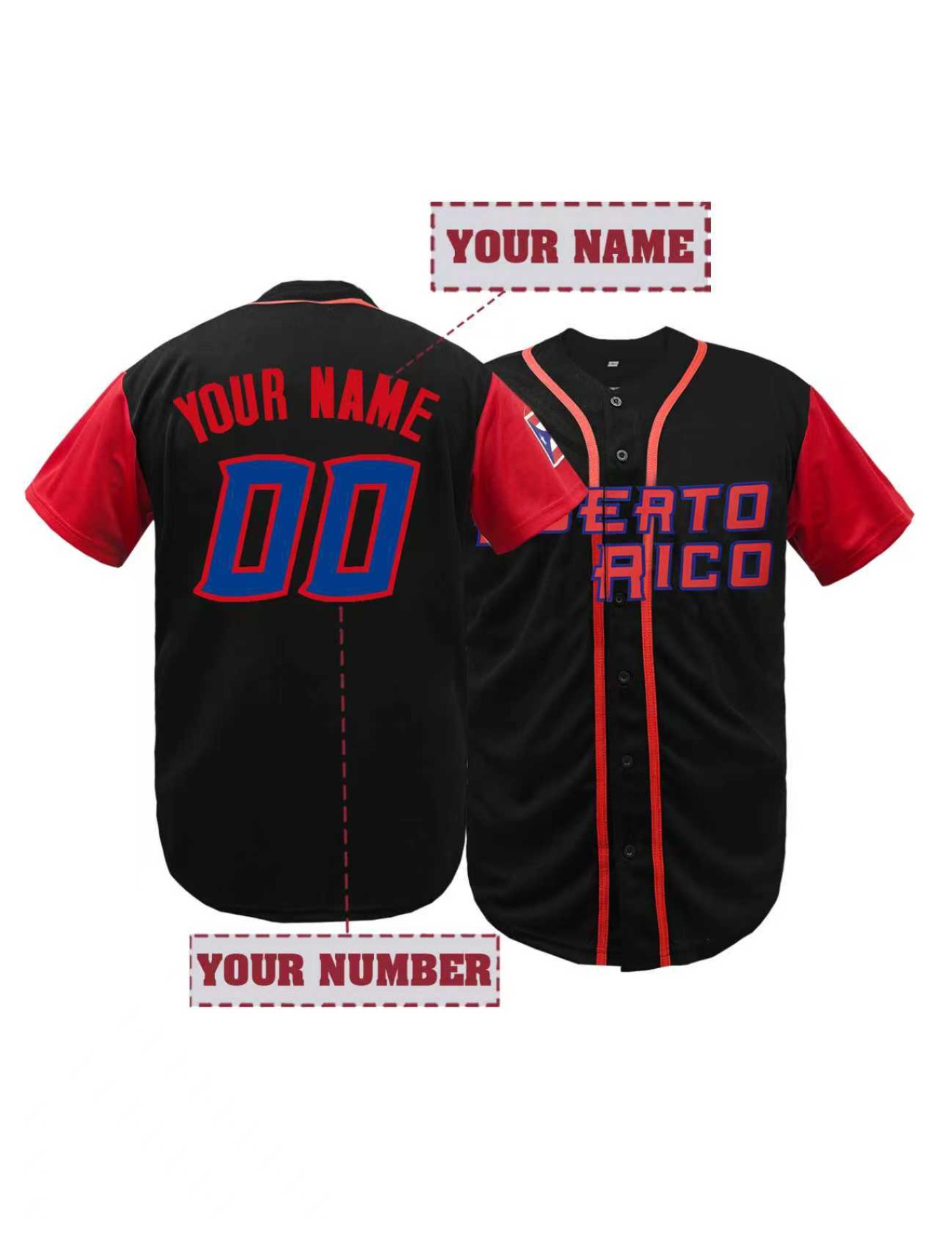 Personalisiertes Baseball-Trik – Embroidery Jersey Bewertung und Preis
