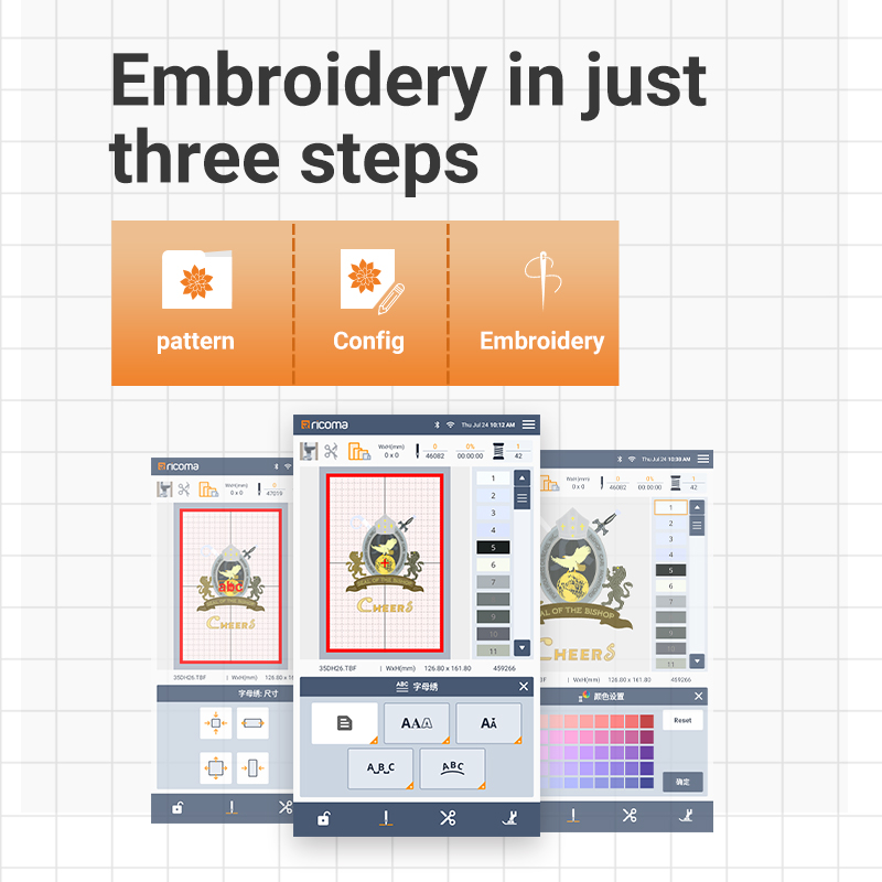 Einfach zu Bedienende Ricoma R – Embroidery Machine Computerized Bewertung und Preis
