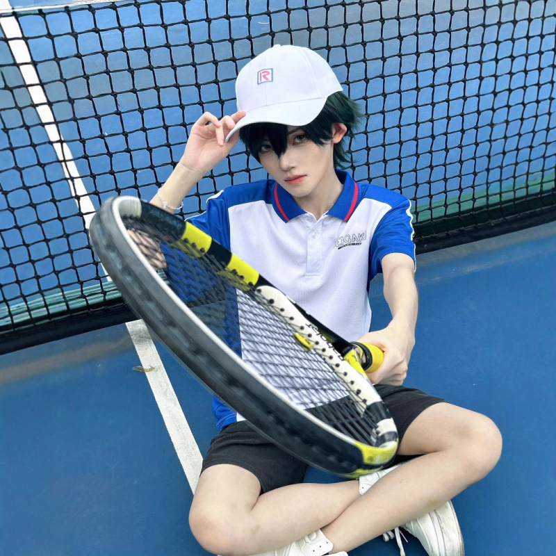 Tennis Anime Ryoma Echizen Tez – Embroidery Jersey Bewertung und Preis